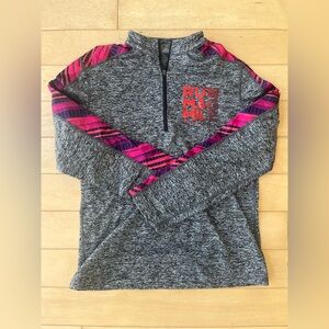 Ventures Endurance Gray Pullover with Pink Accents